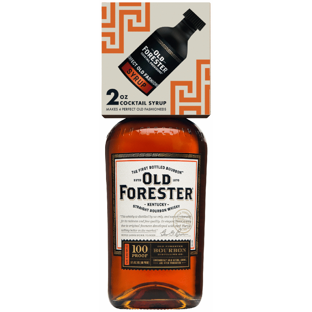 Old Forester 100 with 2oz Old Fashioned Syrup | Total Wine & More