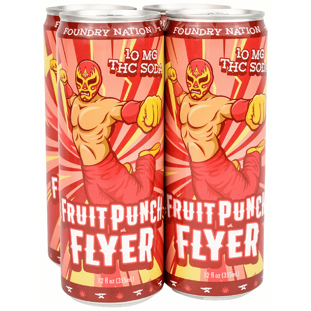 Foundry THC 10mg Fruit Punch Flyer