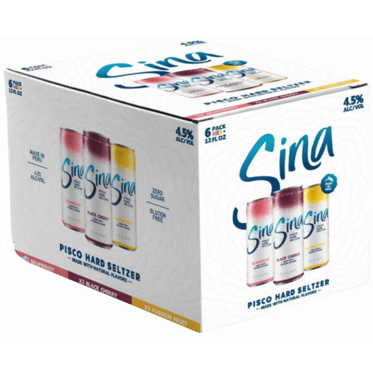 Sina Pisco Hard Seltzer Variety Pack
