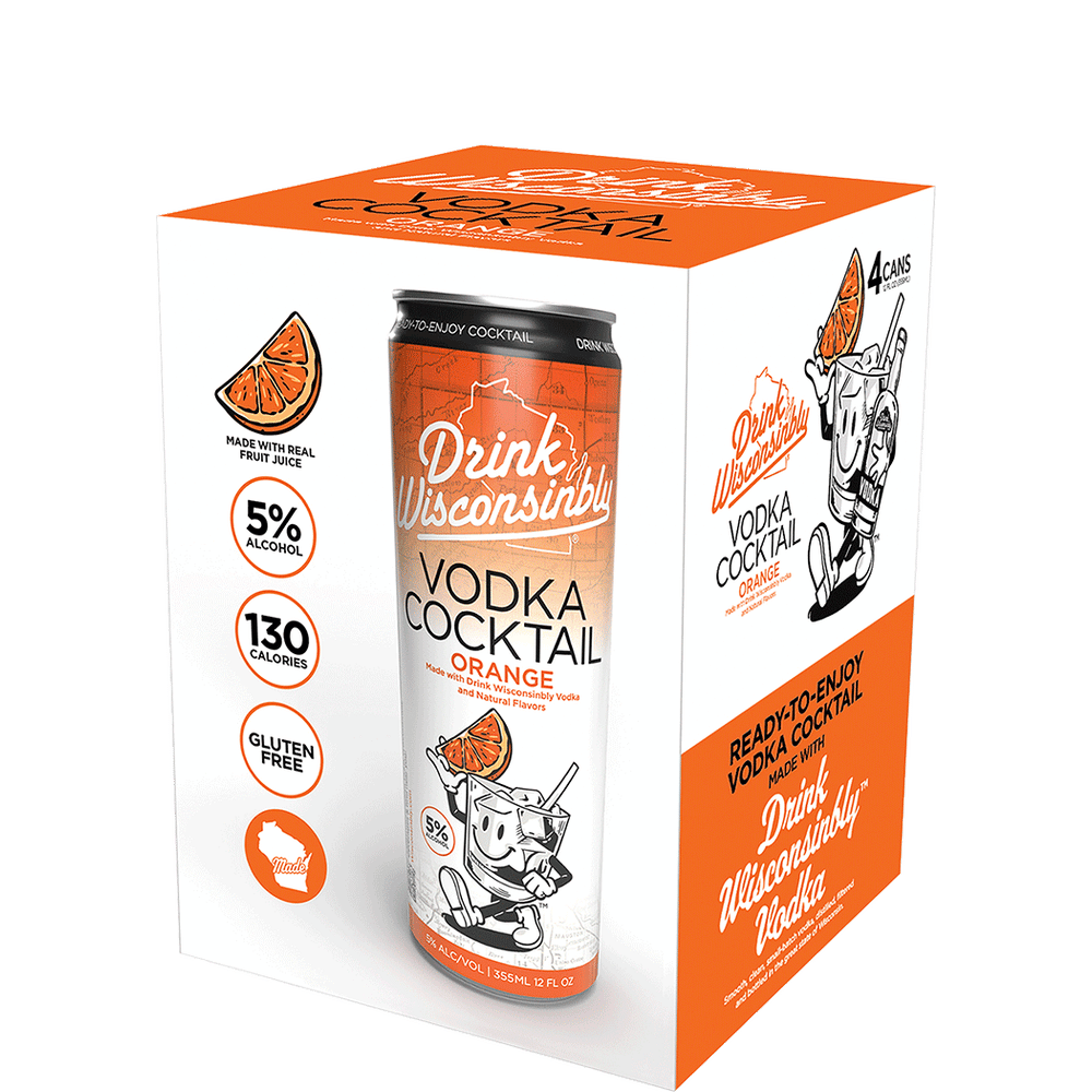 Drink Wisconsinbly Orange Vodka Cocktail