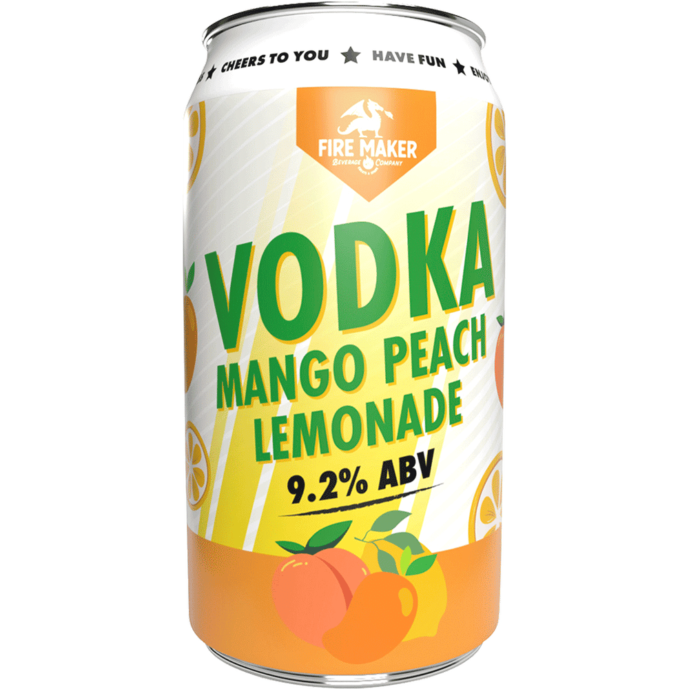 まーみん✨　カクテルブースター２本+脂燃パッチ2袋 Fire Maker Vodka Mango Peach Lemonade | Total Wine & More