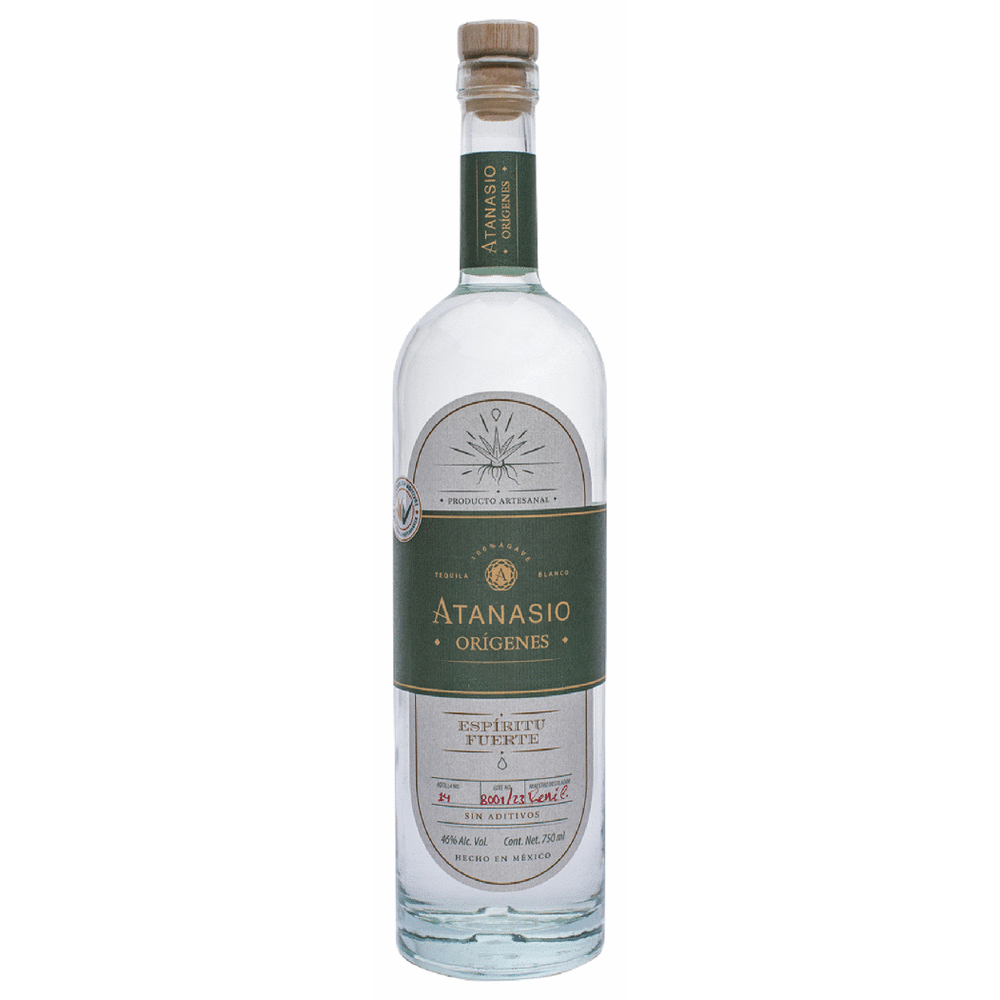 Atanasio Origenes Espiritu Fuerte Blanco Tequila