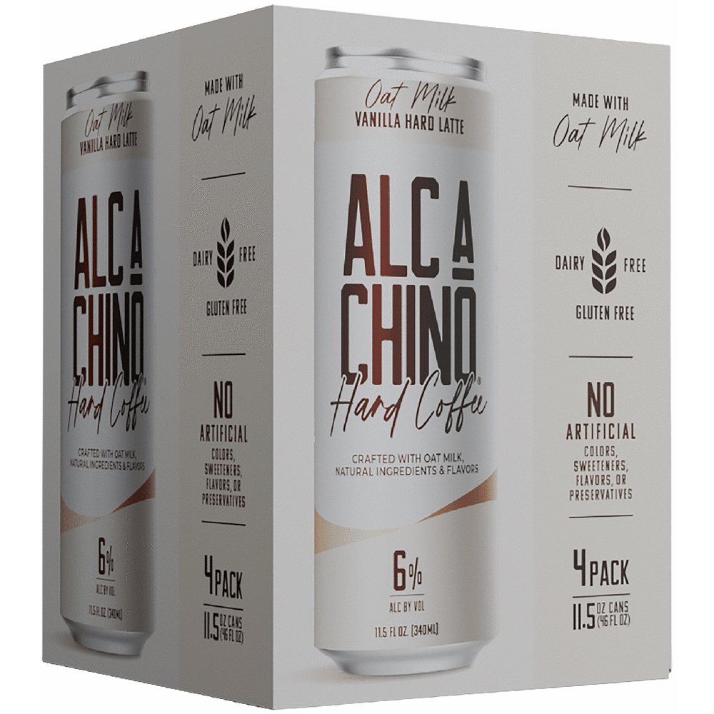 Howie's Spiked Alc-a-Chino Oat Milk Vanilla Hard Latte