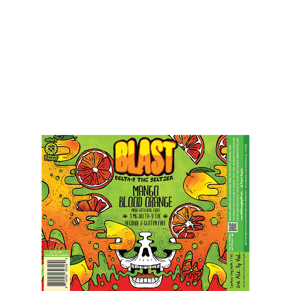Blast THC 5mg Mango Blood Orange