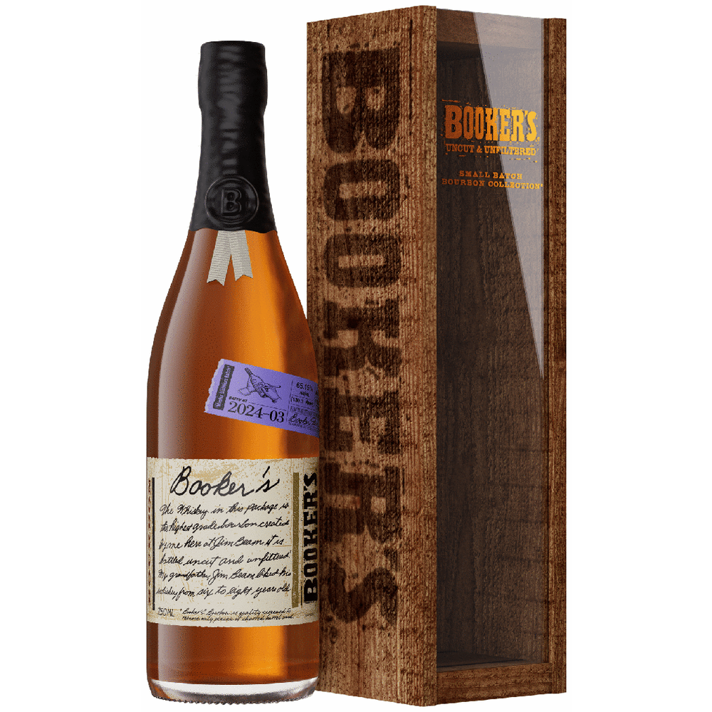 Booker's Bourbon Whiskey 750ml 64.4% 最高級 Booker's Bourbon - 750 ML | Whiskey