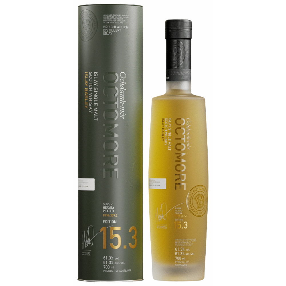 Octomore 15.3 ウイスキー　オクトモア　15.3 スーパーヘビリーピーテッドのシングルモルトである「オクトモア」の