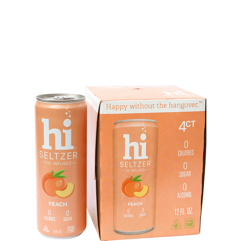 Hi Seltzer THC 5mg Peach