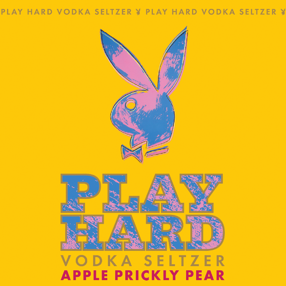 Play Hard Apple Prickly Pear Vodka Seltzer