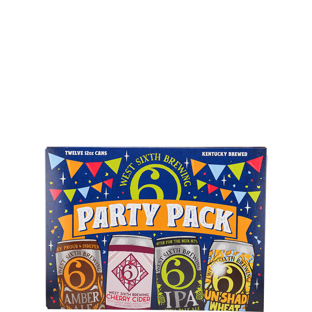 West Sixth Party Pack Variety Pack
