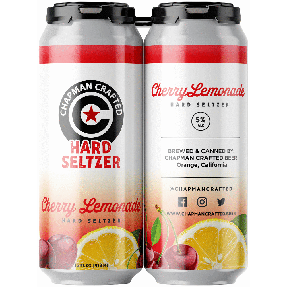 チェリーレモン Chapman Cherry Lemonade Hard Seltzer | Total Wine & More