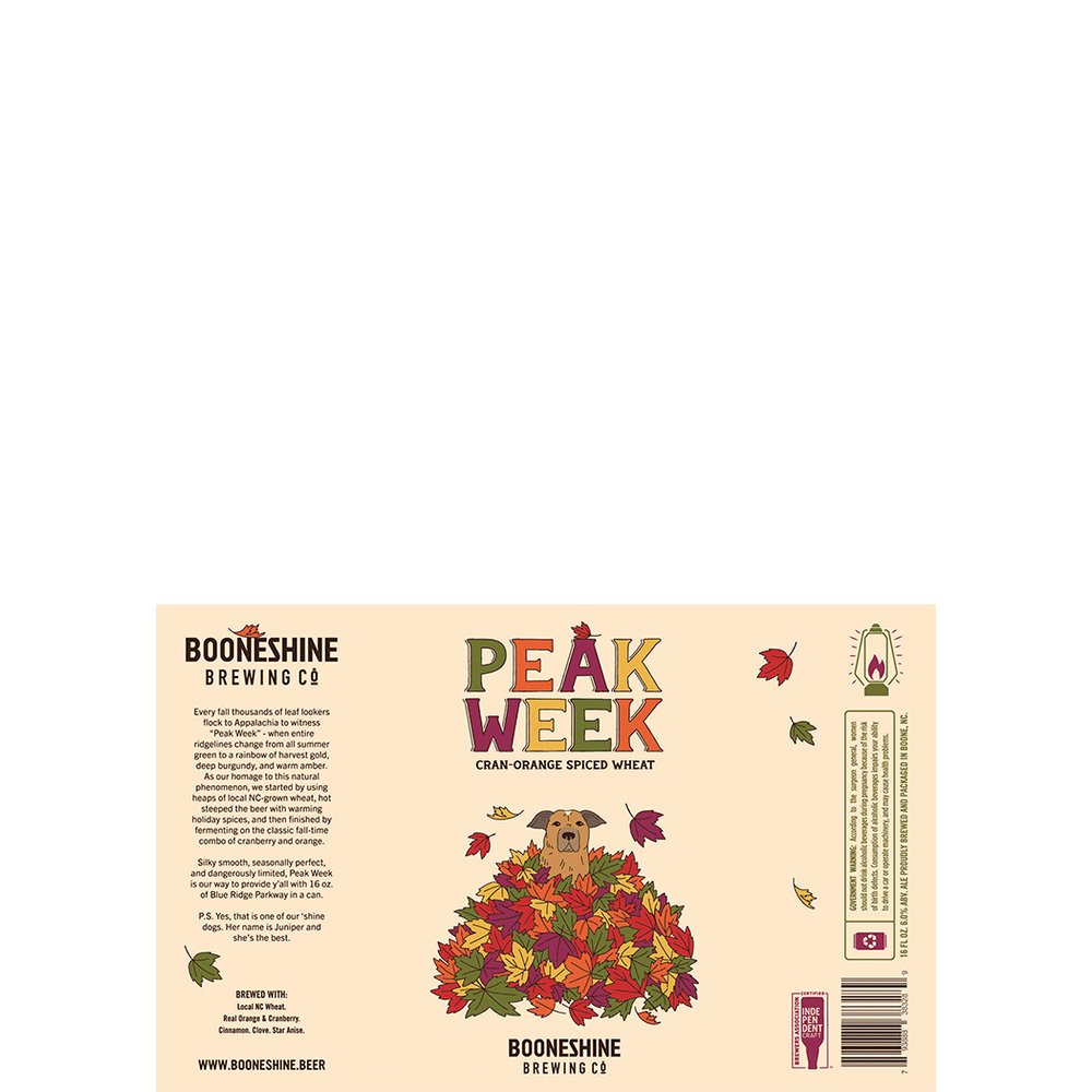 Booneshine Peak Week Wheat Ale