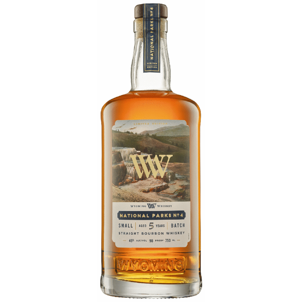 Wyoming Whiskey National Parks 4 Bourbon