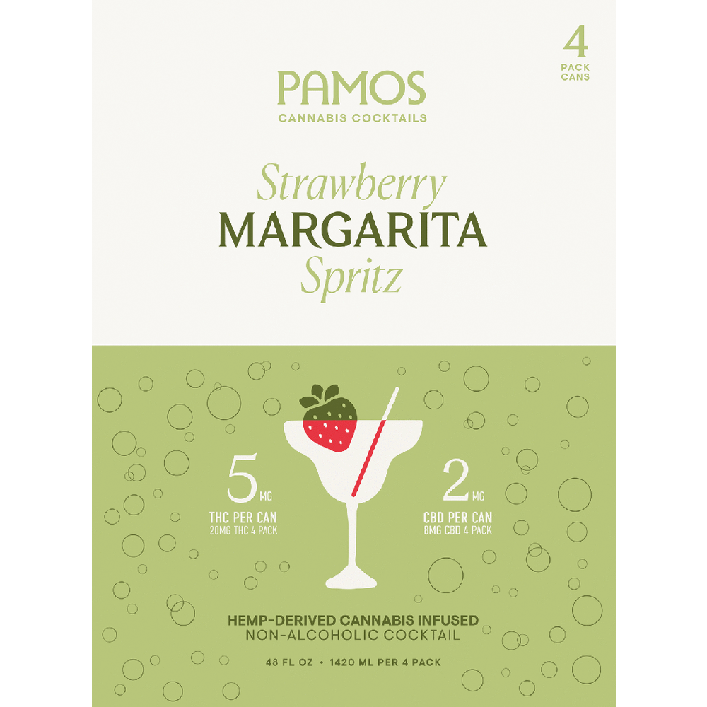 Pamos THC 5mg Strawberry Margarita Spritz