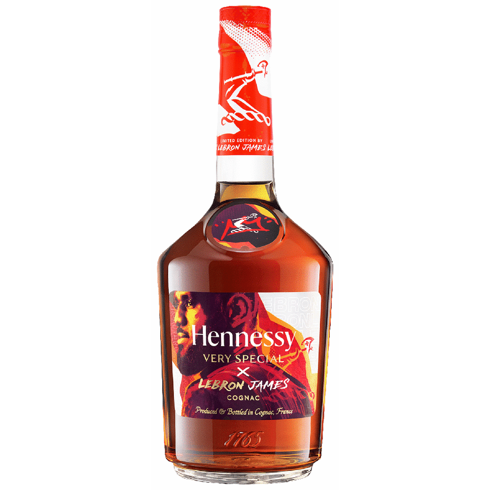 ヘネシー × レブロン・ジェームズ ブランデー コニャック Hennessy VS x LeBron James Cognac | Total Wine & More