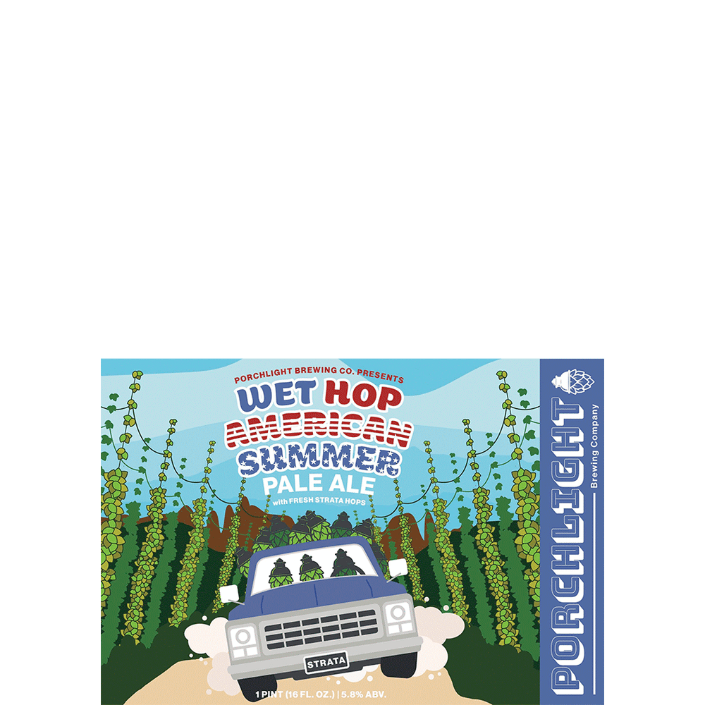 Porchlight Brewing Wet Hop American Summer