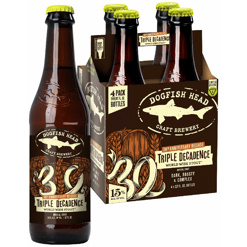 Dogfish Head Triple Decadence World Wide Stout Beer