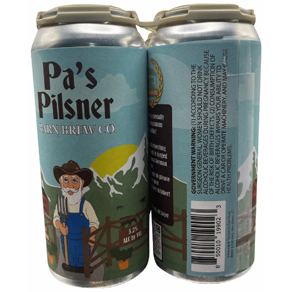 Barn Brew Pa's Pilsner