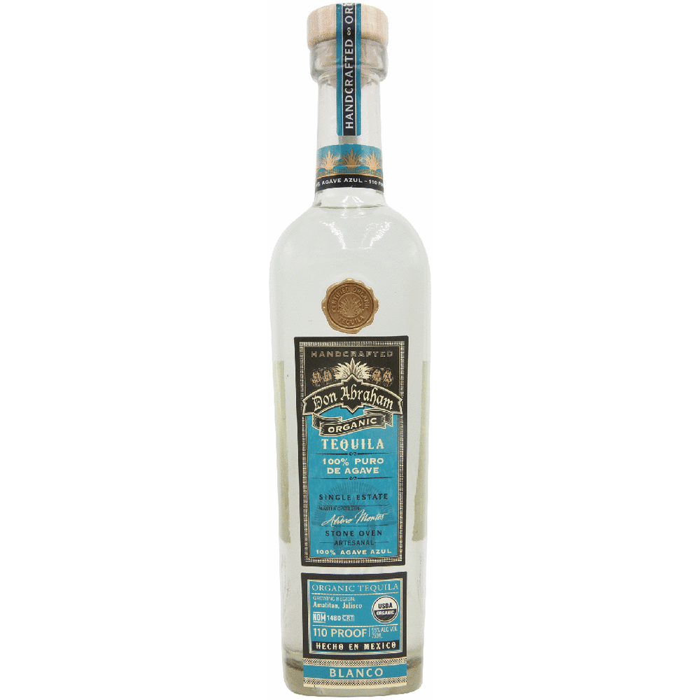 Don Abraham Organic Single Estate Blanco Still Strength 110pf Tequila