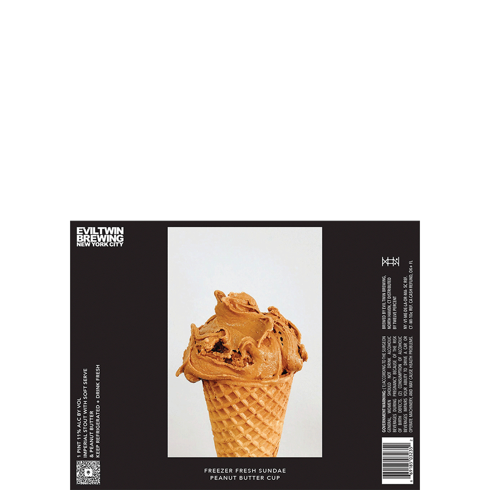 Evil Twin Freezer Fresh Sundae Peanut Butter Cup