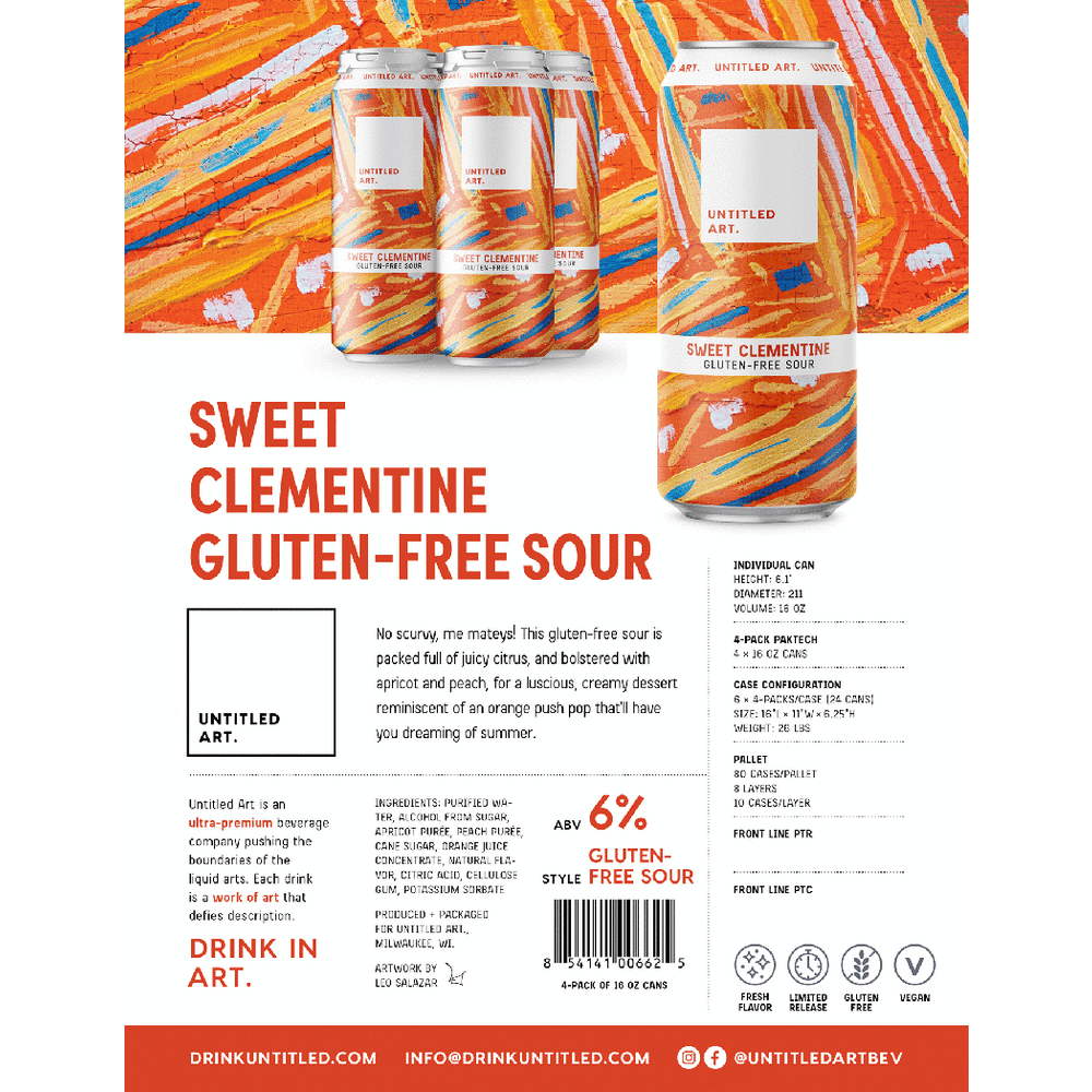 Untitled Art Sweet Clementine Sour