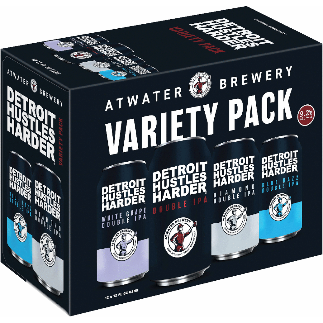 Atwater Detroit Hustles Harder Variety Pack
