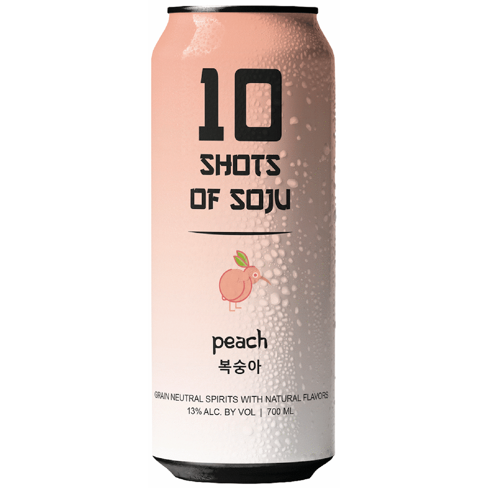 10 Shots of Soju - Peach 700 ML | Total Wine & More