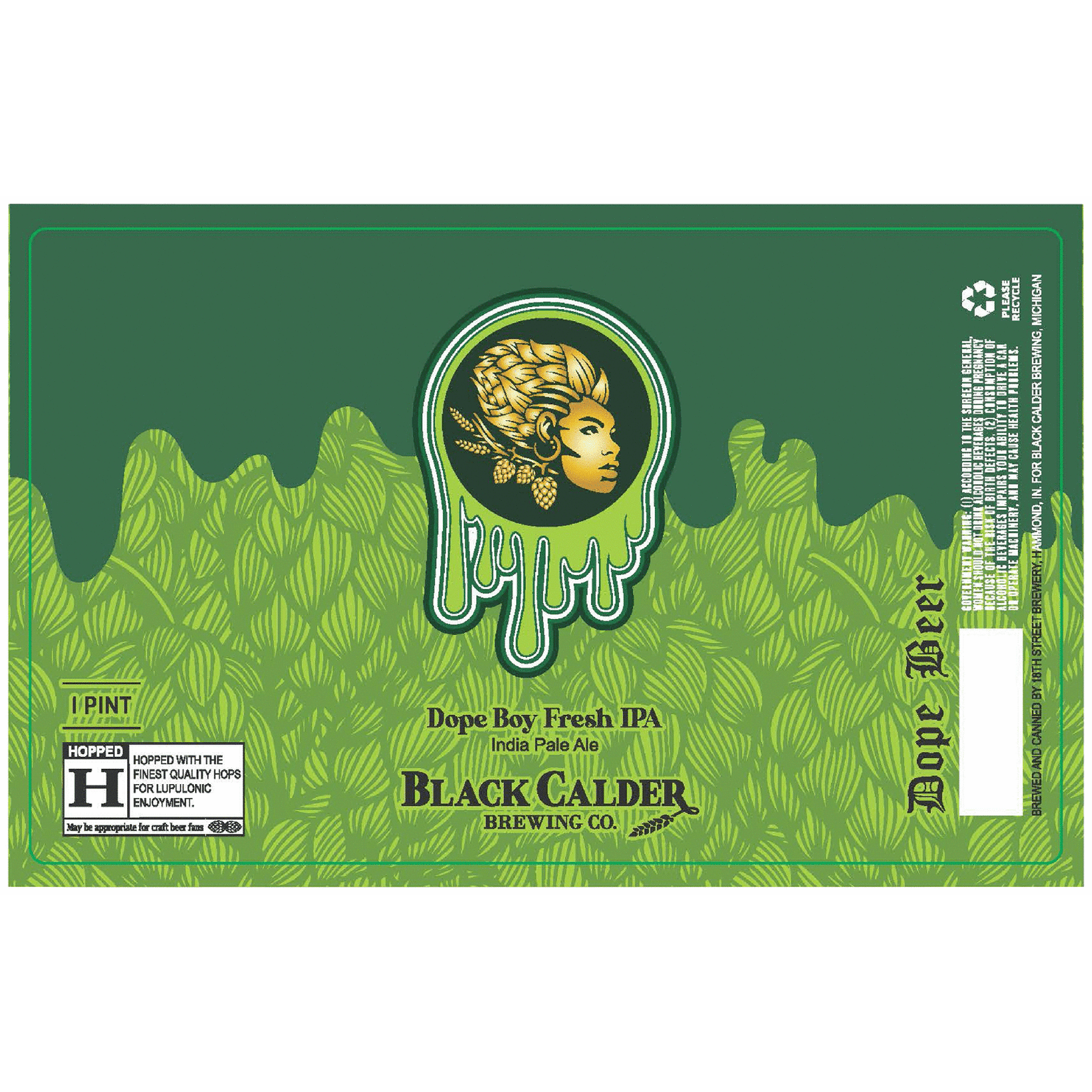 Black Calder Dope Boy Fresh IPA