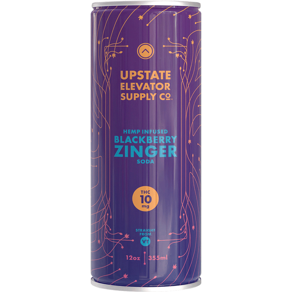 Upstate Elevator THC 10mg Blackberry Zinger