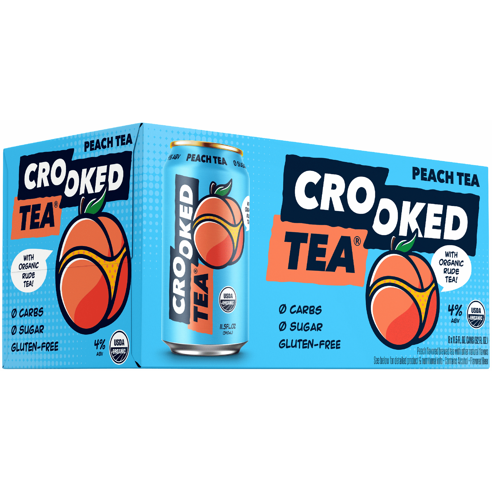 Crooked Tea Peach