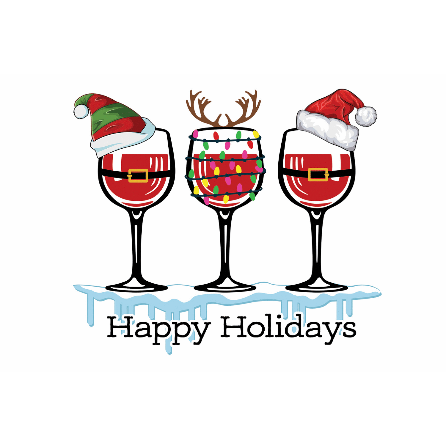 Shade Tree Gift card Holder Happy Holiday