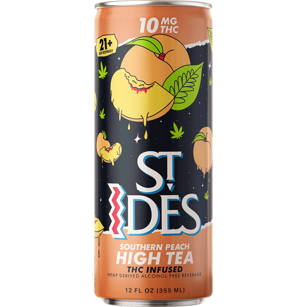 St Ides 10mg THC High Tea Peach
