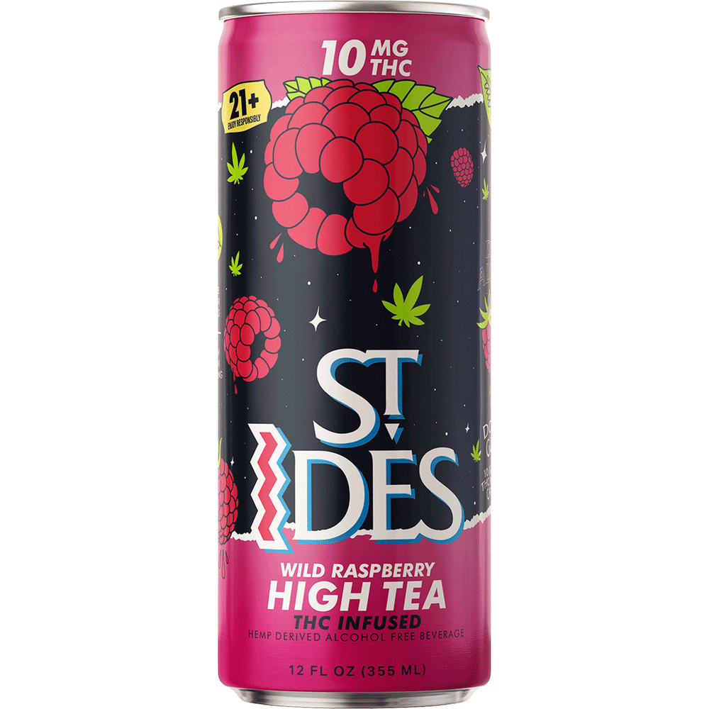 St Ides THC 10mg High Tea Raspberry