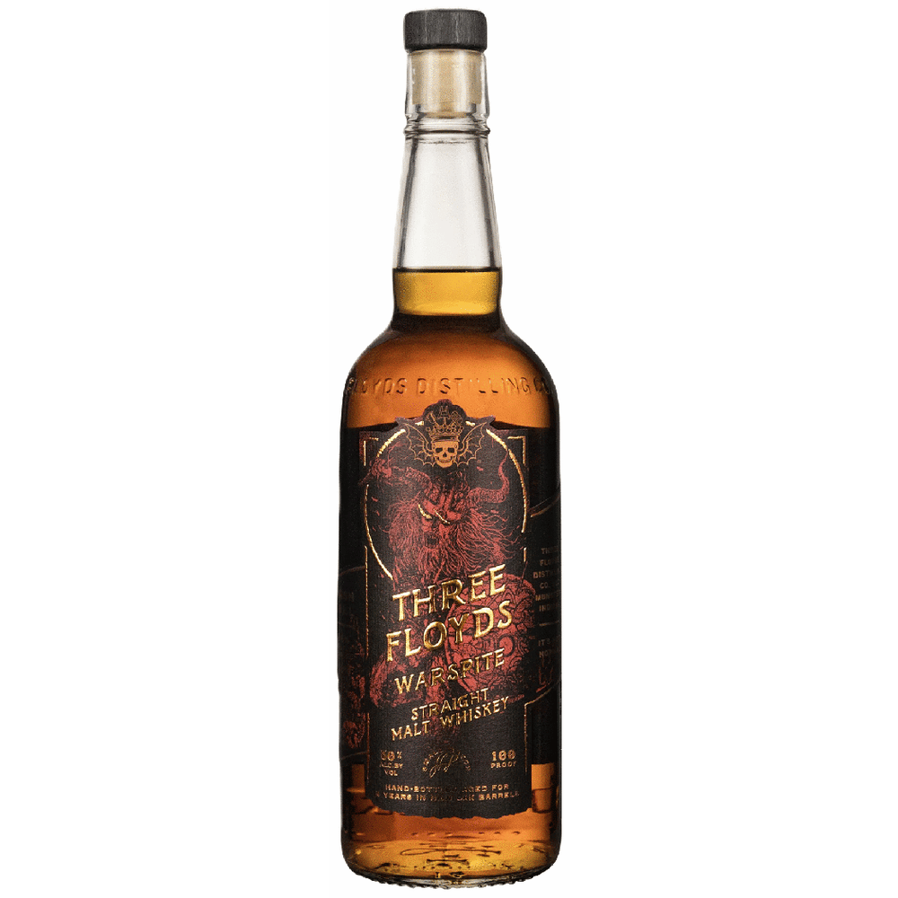 Three Floyd's Warspite Straight Malt Whiskey