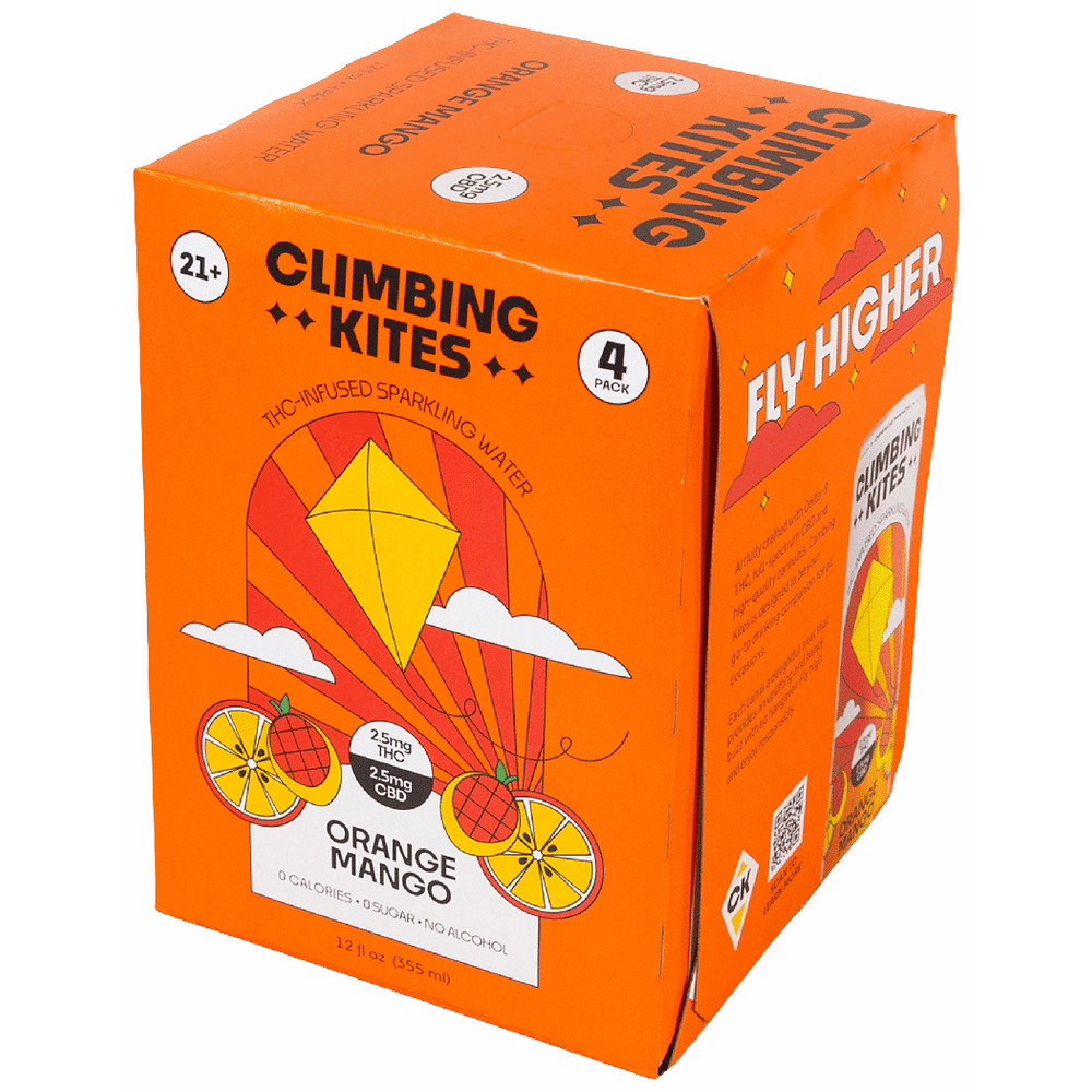 Climbing Kites THC 2.5mg Orange Mango
