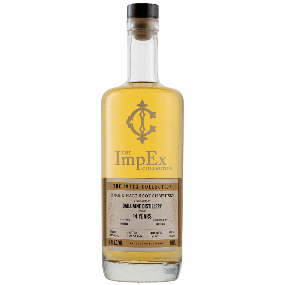 The ImpEx Collection Dailuaine 14 Yr Single Malt Scotch
