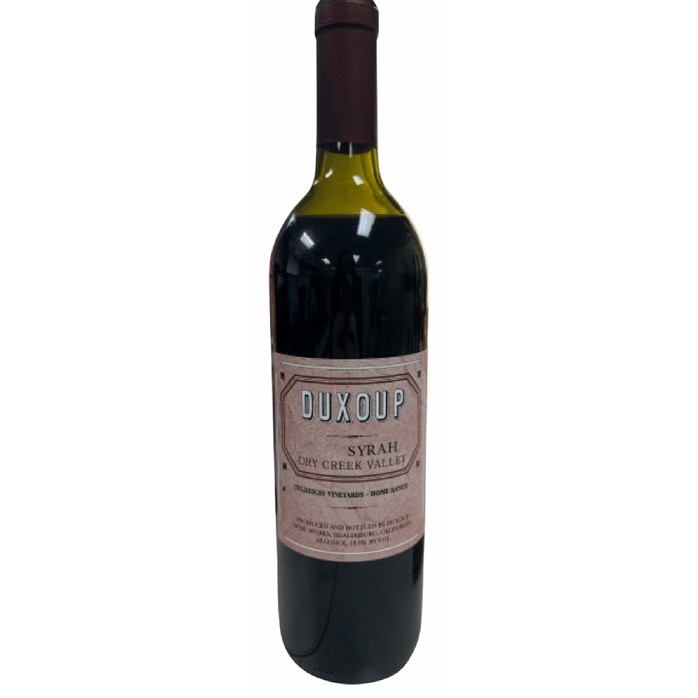 Duxoup Wine Works Syrah Dry Creek