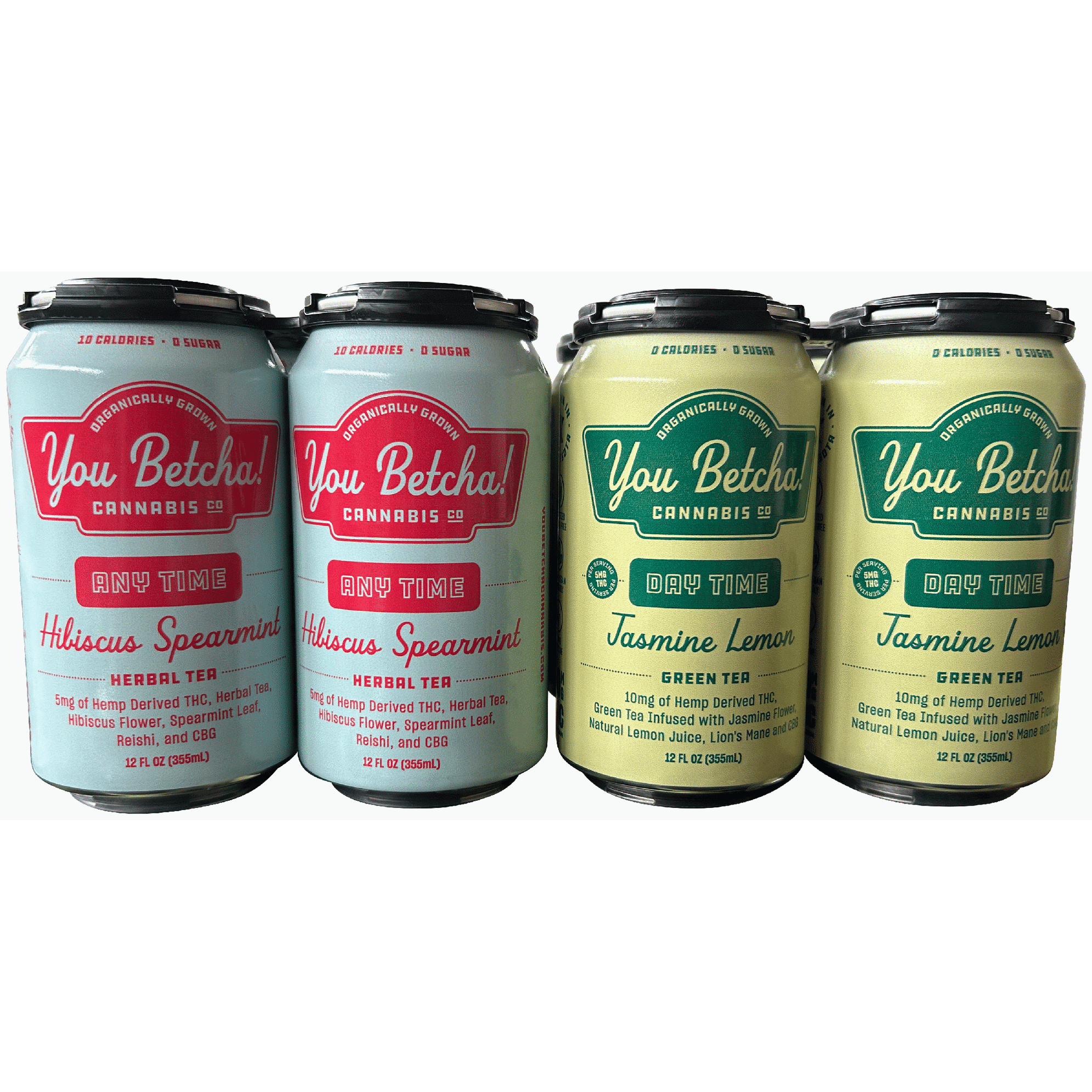 You Betcha THC 5mg Hibiscus Spearmint Herbal Tea