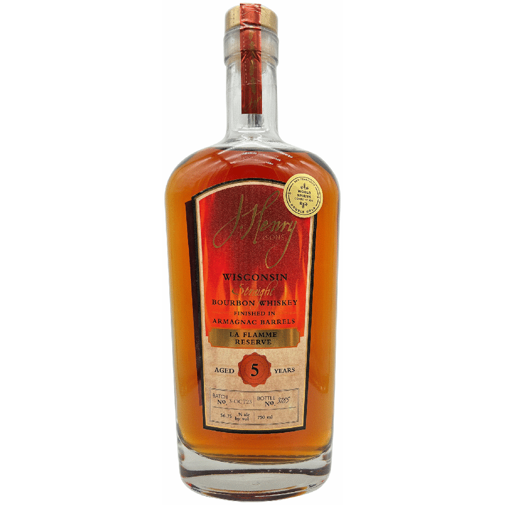 J. Henry La Flamme Reserve 5 Year Old Straight Bourbon