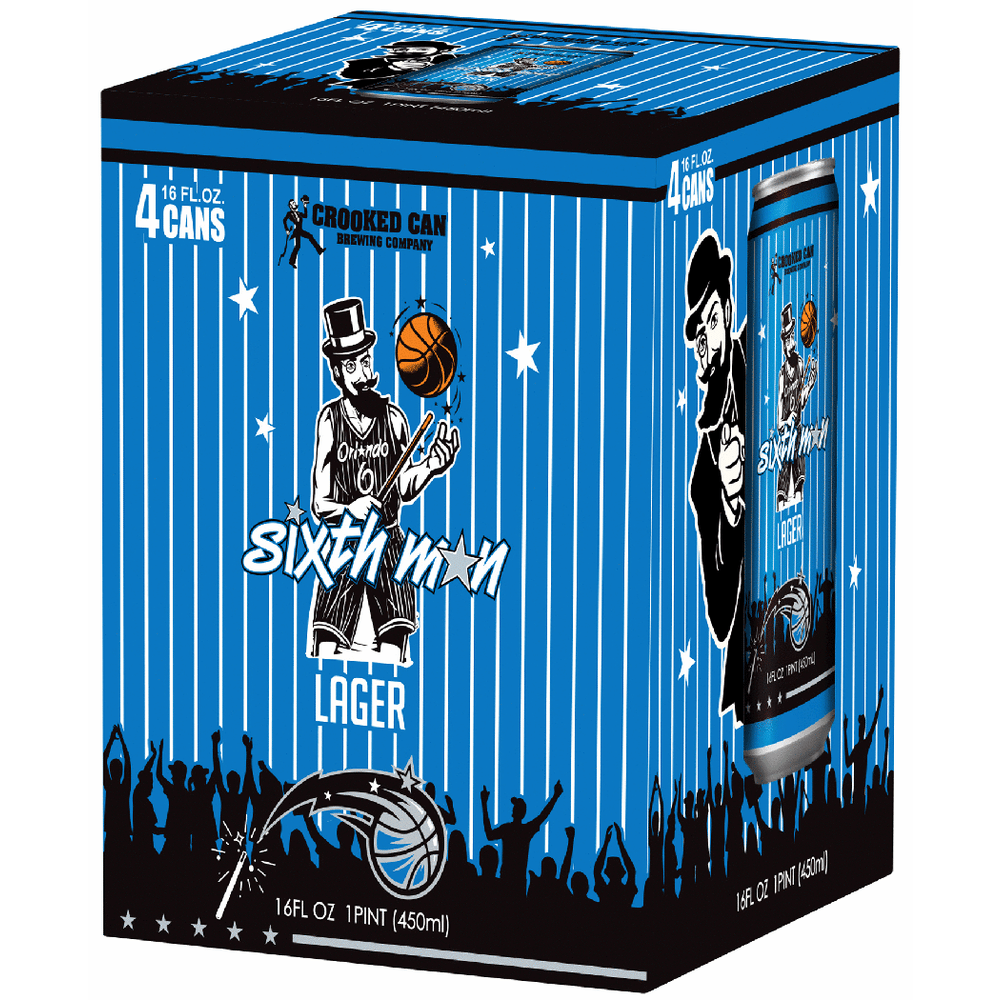 Crooked Can Sixth Man Lager