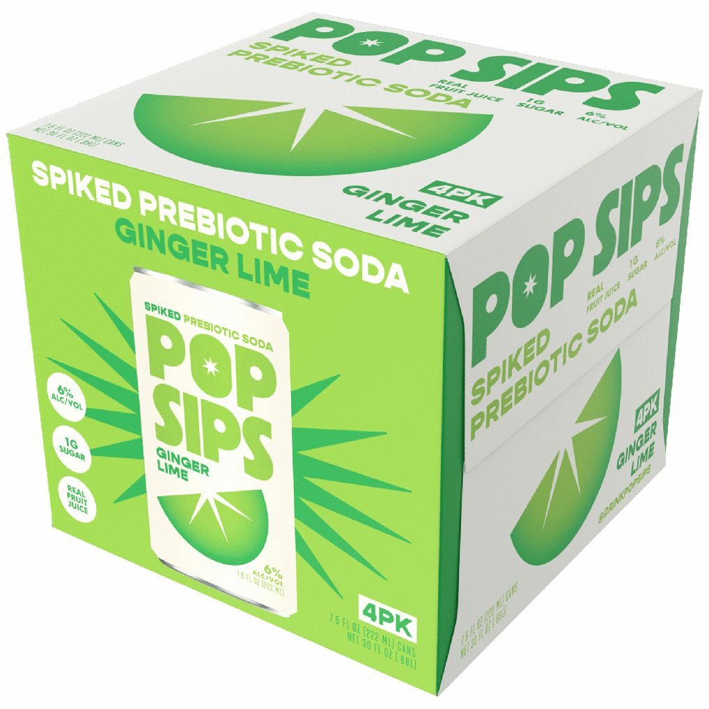 Pop Sips Ginger Lime