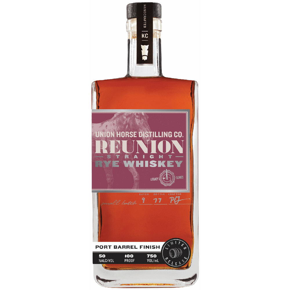 Union Horse Reunion Port Finish Straight Rye Whiskey