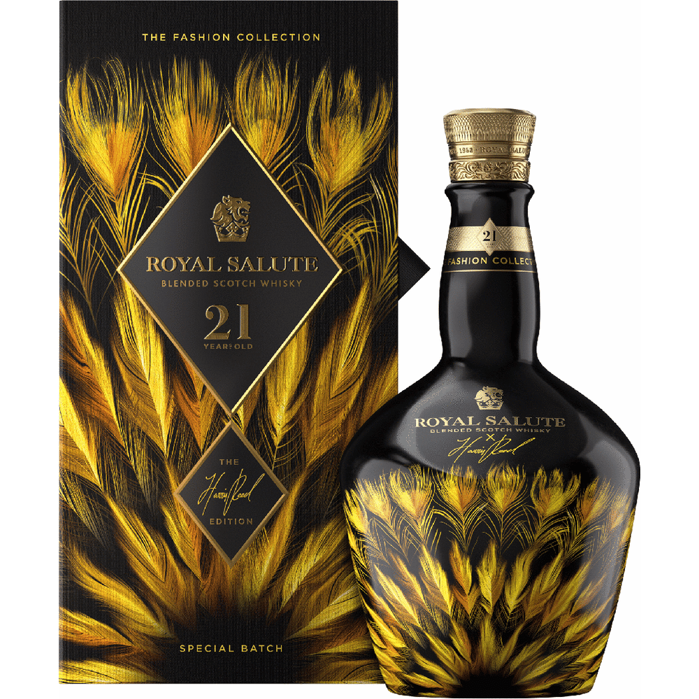 Chivas  Salute 21 Year Old ウイスキー Chivas Royal Salute 21 Year Old Harris Reed Gold Edition