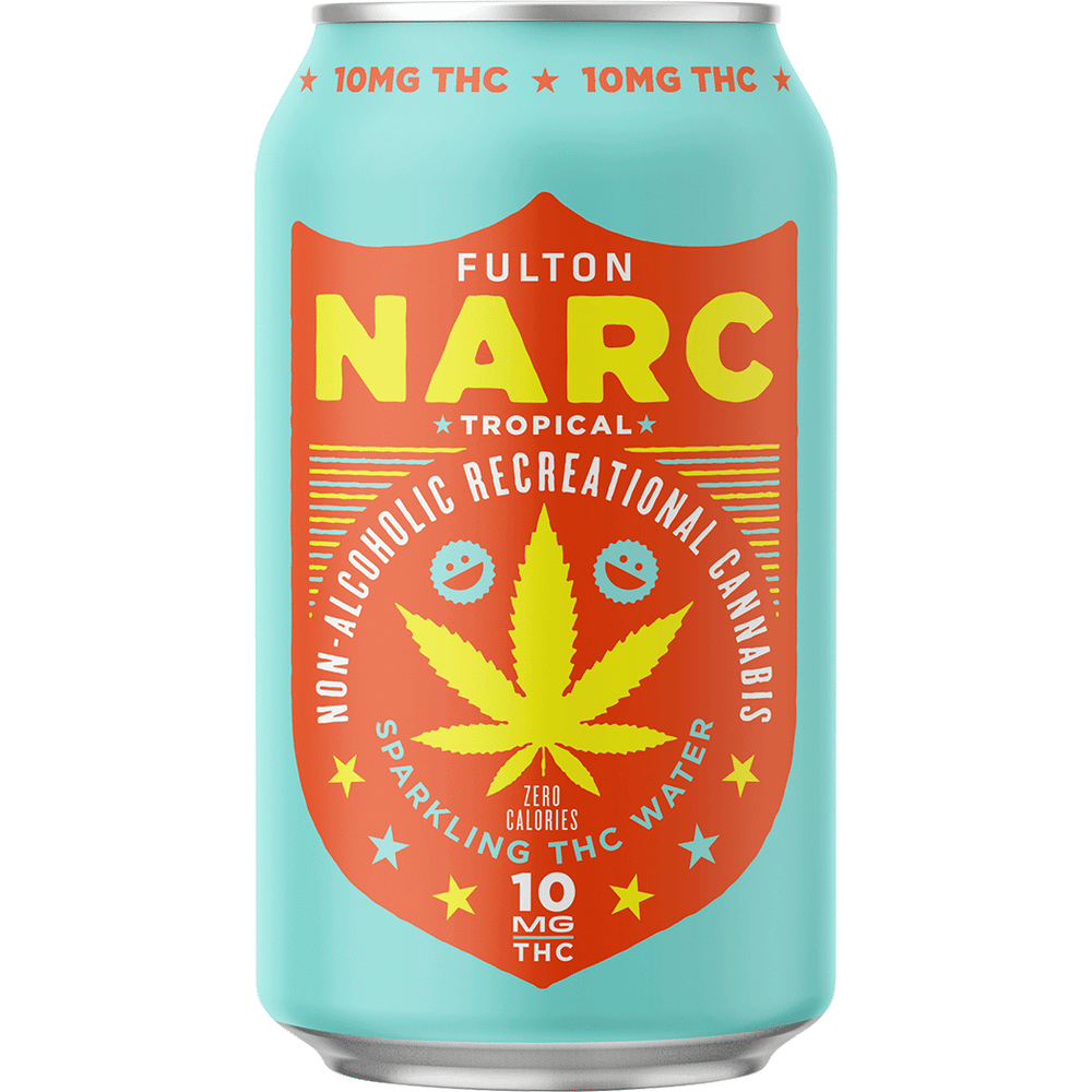 NARC THC 10mg Sparkling Water Tropical