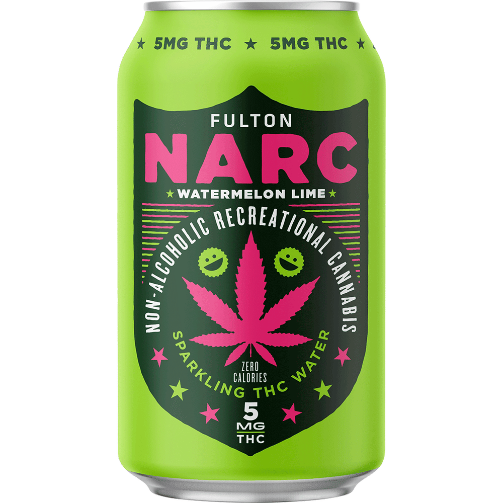 NARC THC 5mg Sparkling Water Watermelon Lime