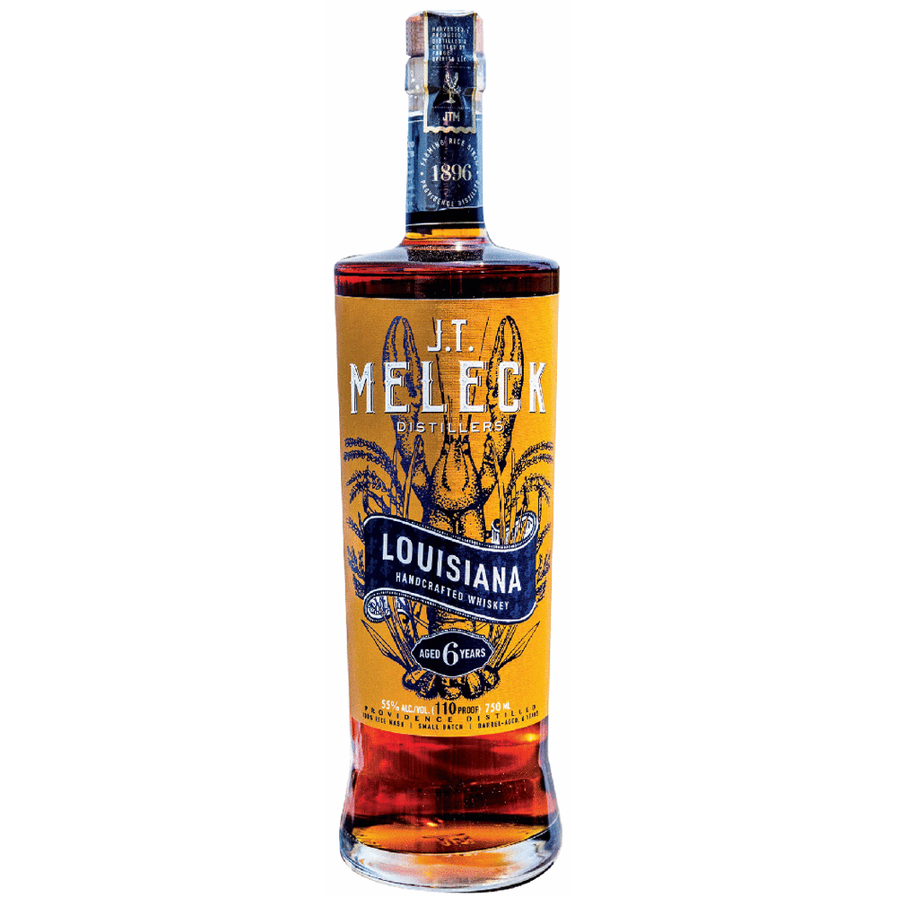 JT Meleck Louisiana 6 Year Old Whiskey