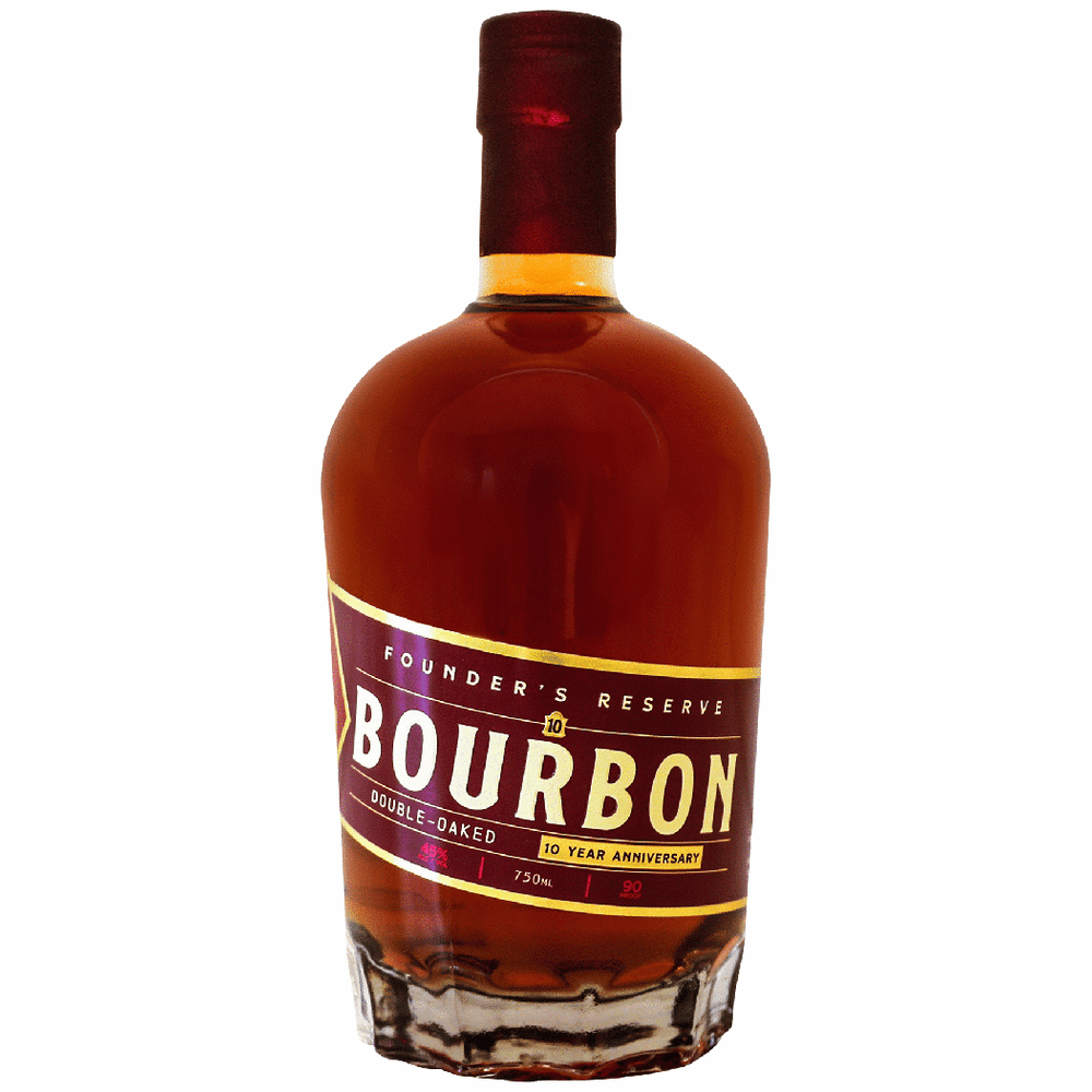 Central Standard Founder Reserve Double Oaked 10th Anniversary Bourbon