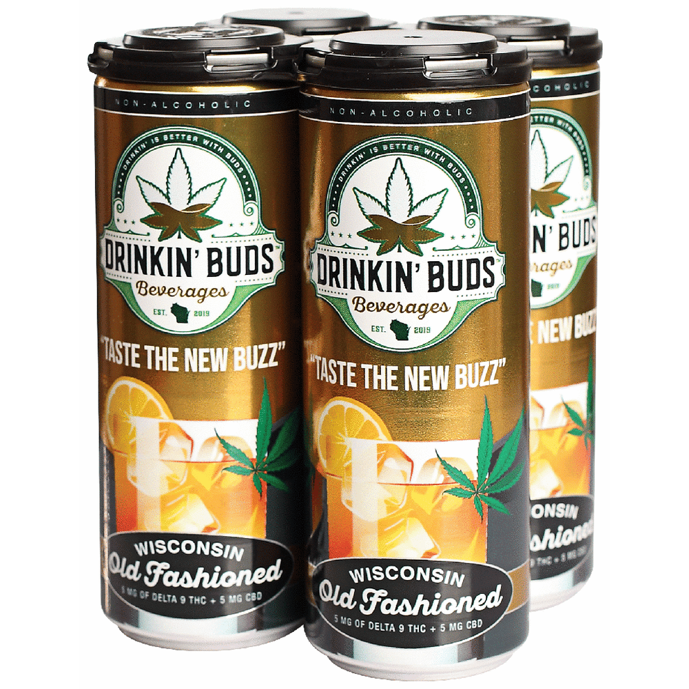Drinking' Buds THC 5mg Wisconsin Old Fashioned