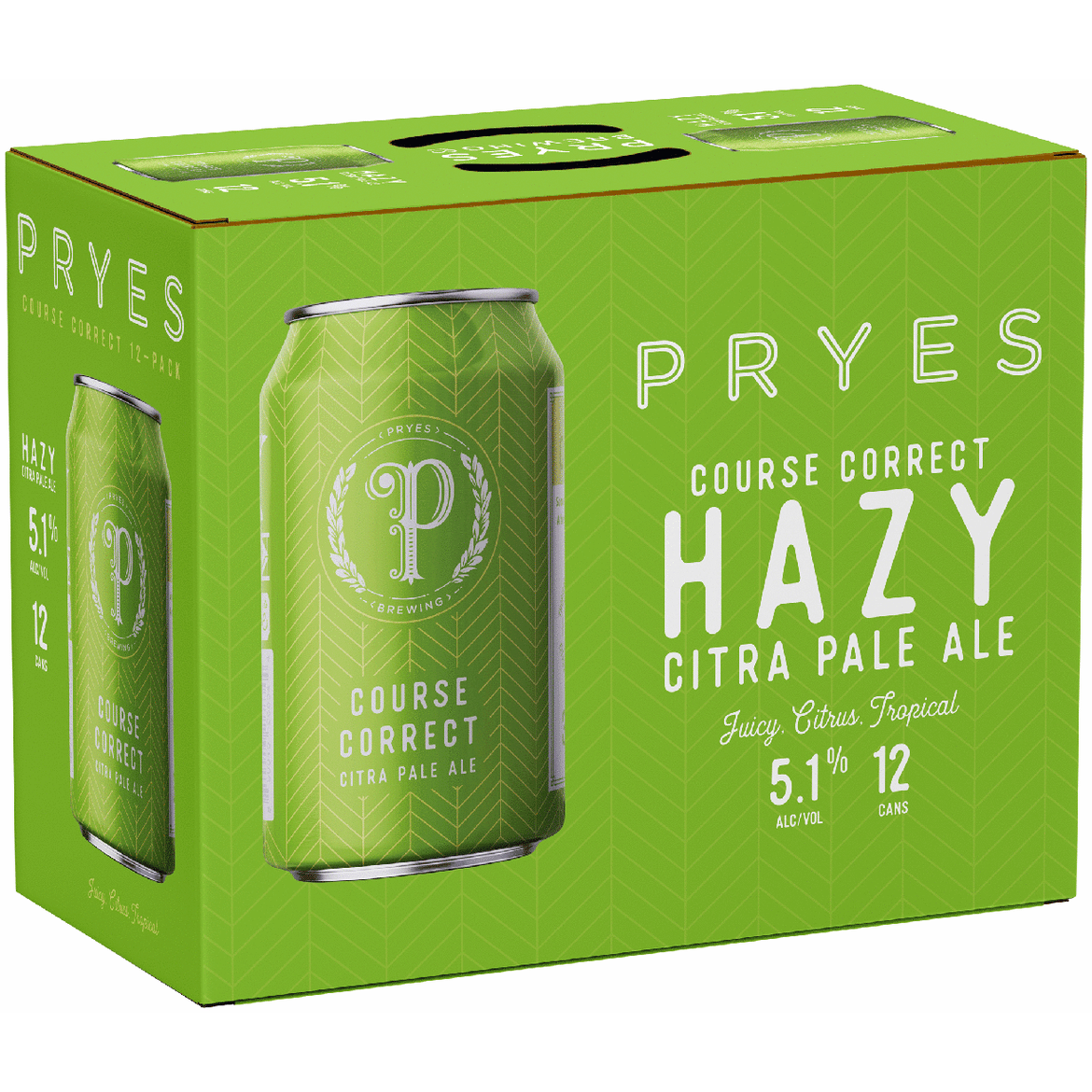 Pryes Course Correct Hazy Pale Ale