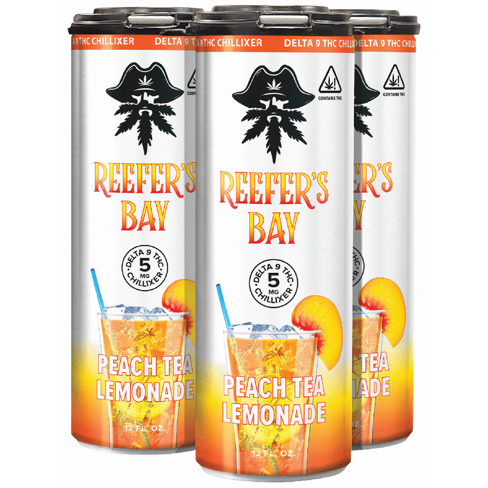 Reefer's Bay THC 5mg Peach Tea Lemonade