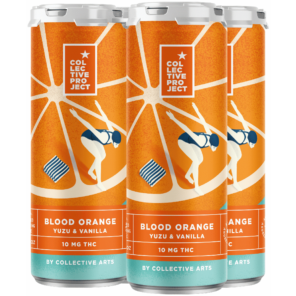 Collective Arts THC 10mg Blood Orange Yuzu and Vanilla